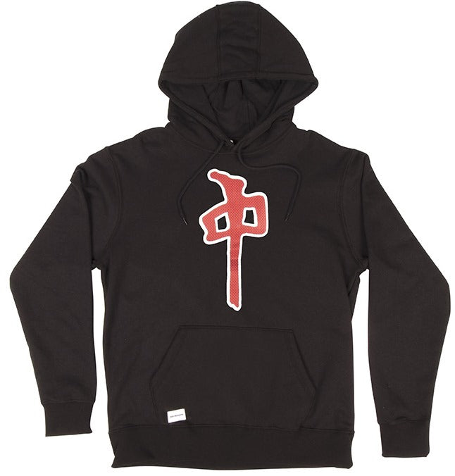 RDS Jersey Chung Hoodie, Black Red