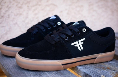 Fallen Patriot Vulcanized Shoe, Black White Gum