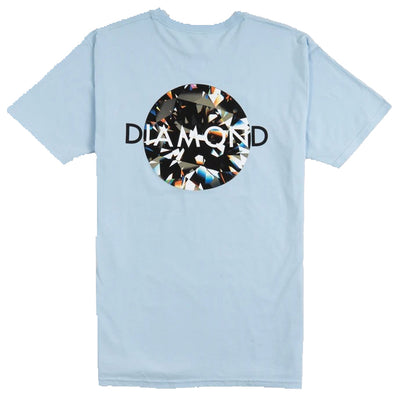 Diamond Supply Co Clarity Tee, Light Blue