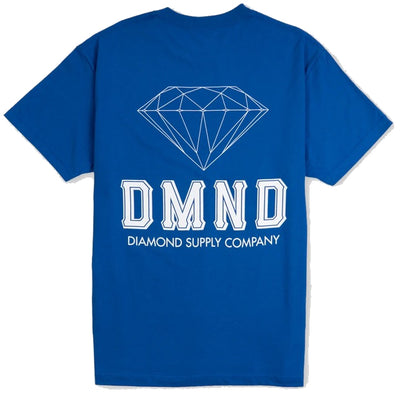 Diamond Supply Co Block Tee, Royal 