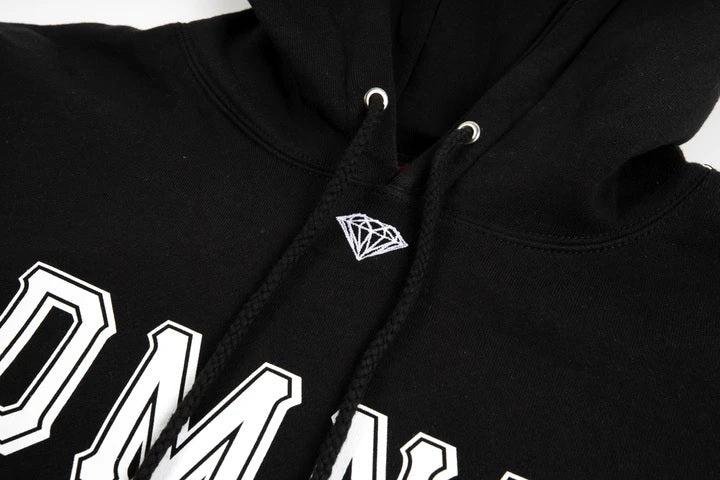 Diamond Supply Co Block Hoodie, Black