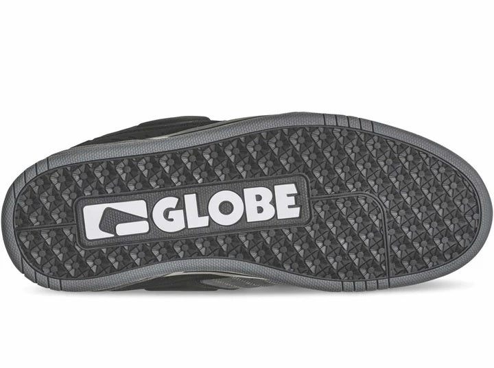 Globe Fusion Shoe, Dark Shadow Black Split