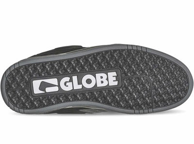 Globe Fusion Shoe, Dark Shadow Black Split