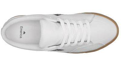 Emerica Temple Shoe, White Gum