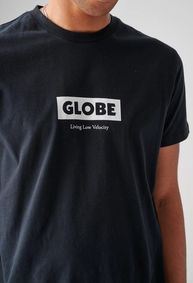 Globe Minibar Tee, Black