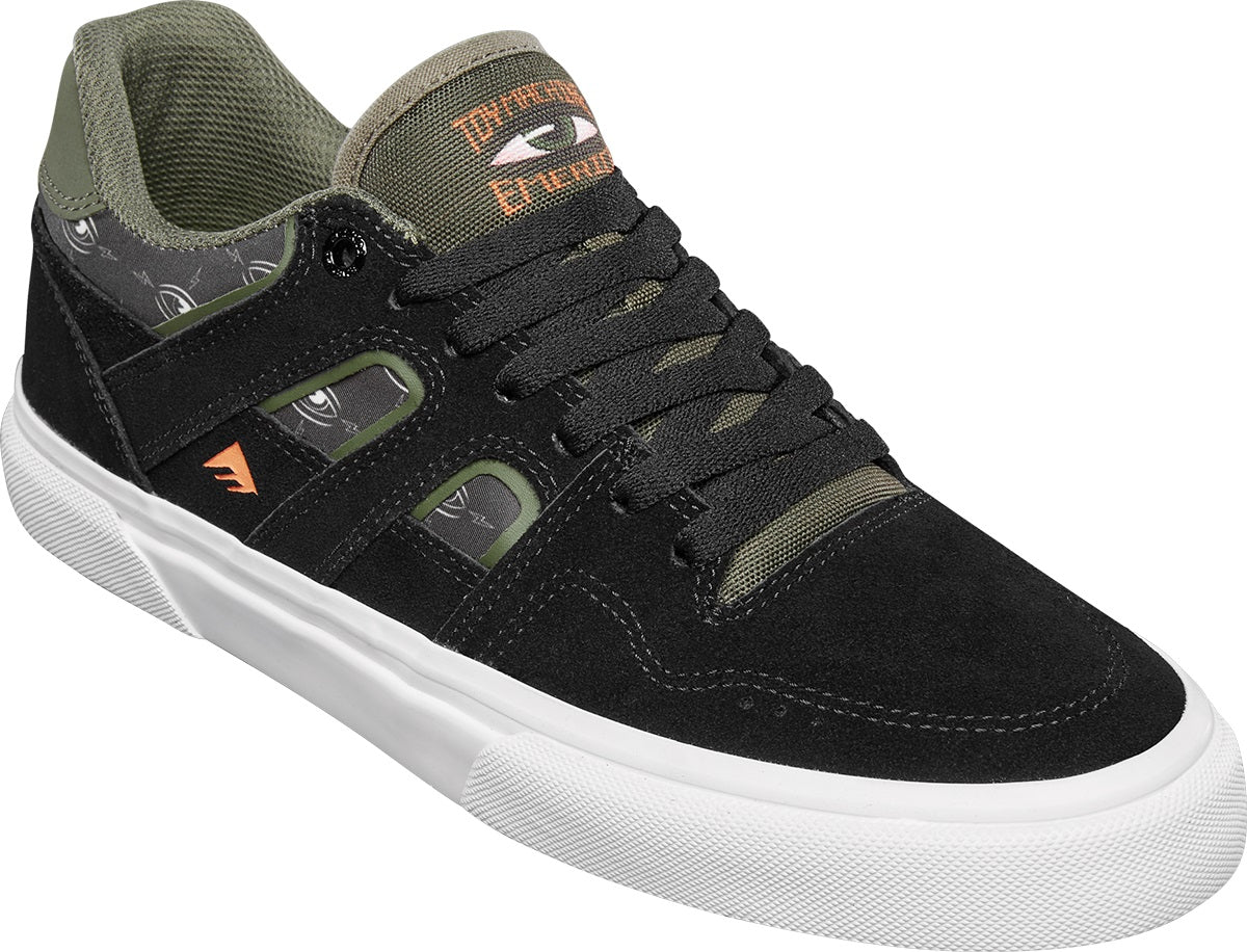 Emerica x Toy Machine Tilt G6 Vulc Shoe, Black