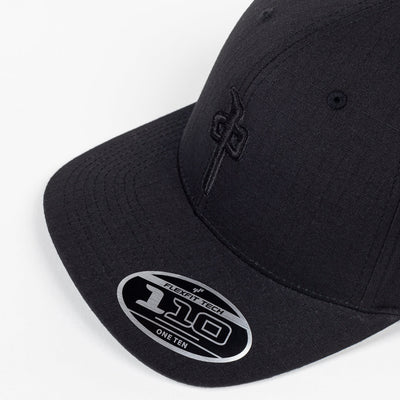 RDS OG Puffy Snapback Hat, Black Black