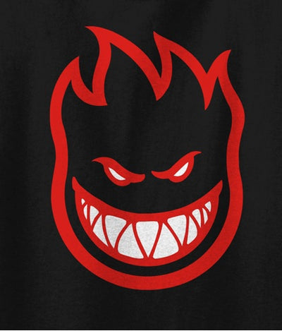 Spitfire Bighead Fill Tee, Black Red White
