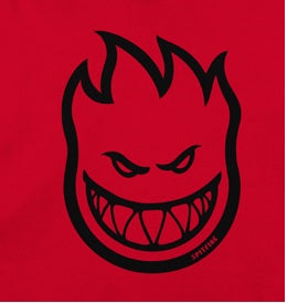 Spitfire Bighead Hoodie, Red Black