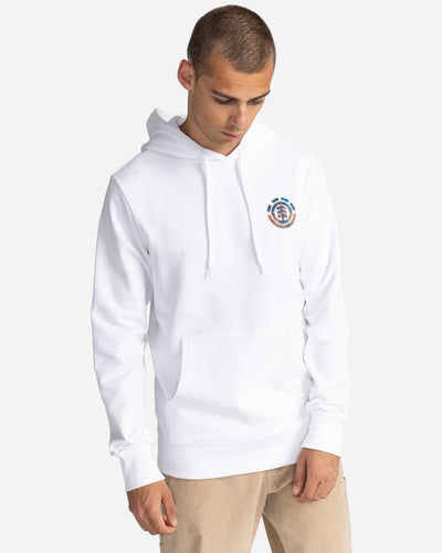 Element Magma Icon Hoodie, Optic White