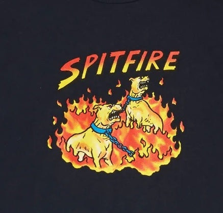 Spitfire Hell Hounds Tee, Navy
