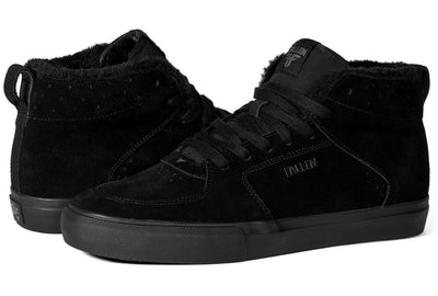 Fallen Tremont High Shoe, Black Black Fur