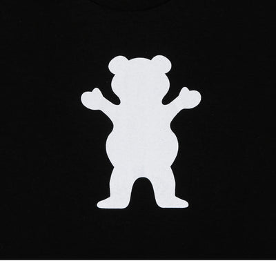 Grizzly OG Bear Tee, Black White