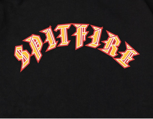 Spitfire Old E Bighead Fill Hoodie, Black