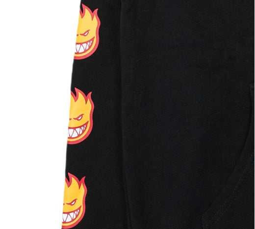 Spitfire Old E Bighead Fill Hoodie, Black