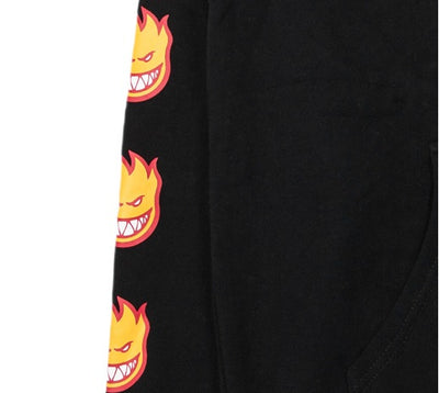 Spitfire Old E Bighead Fill Hoodie, Black