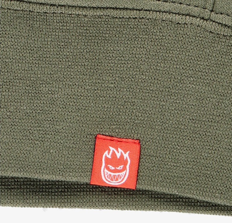 Spitfire Bighead Fill Hoodie, Army Green