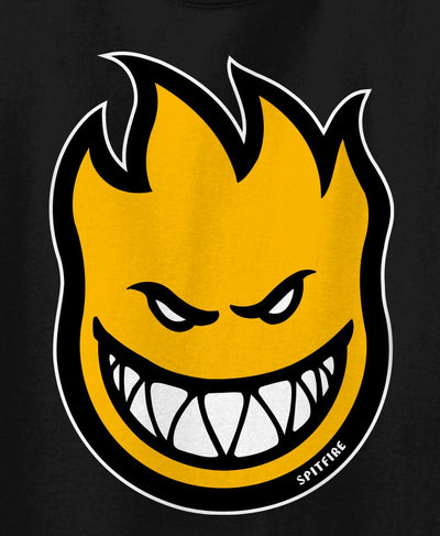Spitfire Bighead Fill Tee, Black Gold