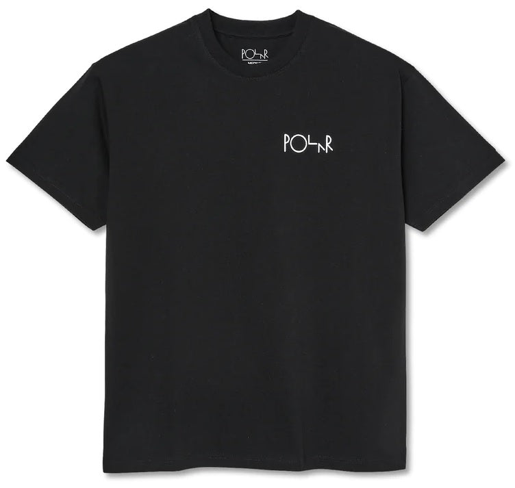 Polar Stroke Logo Tee, Black