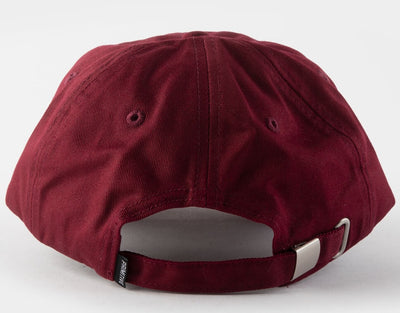 Primitive Boxed Strapback Hat, Burgundy
