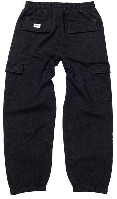 RDS Chung Cargo Self Fab Sweatpants, Dark Charcoal