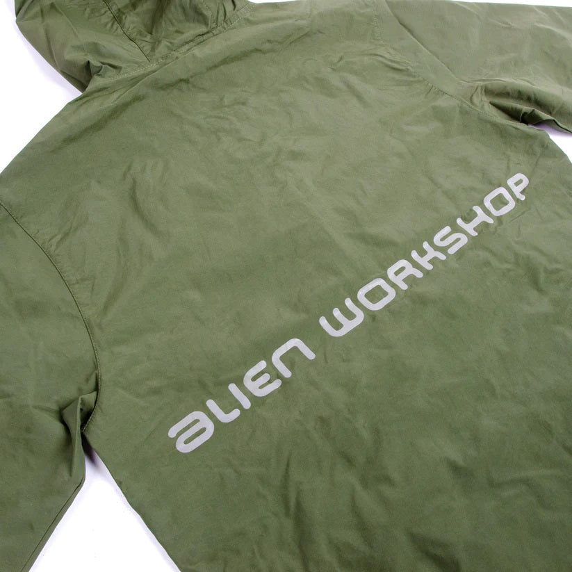 Alien Workshop Anorak Windbreaker Jacket, Olive