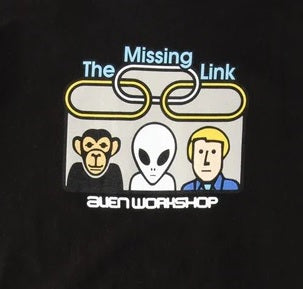 Alien Workshop Missing Link Tee, Black