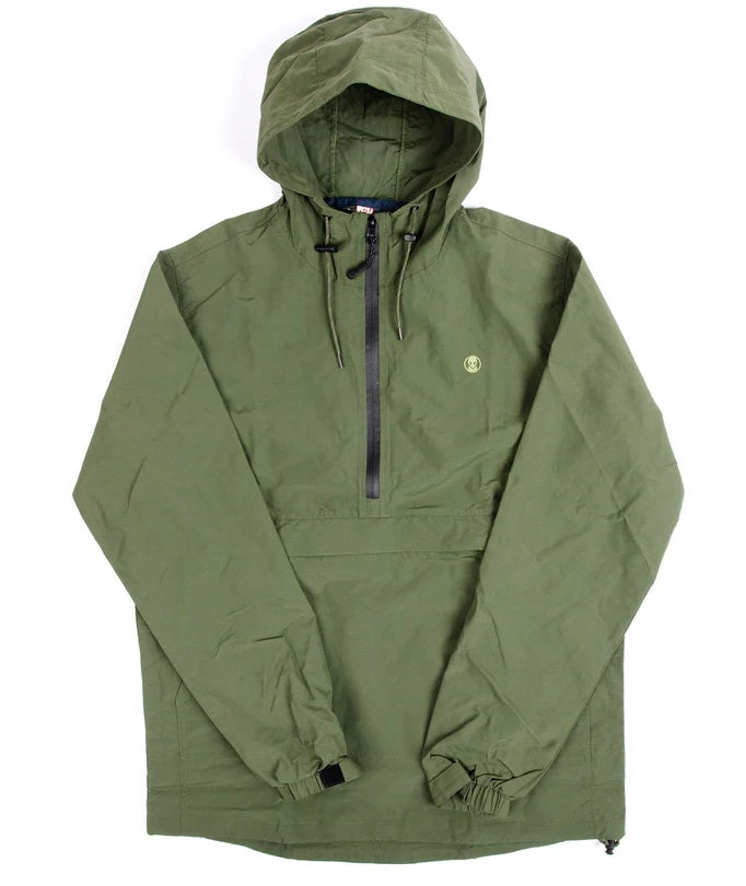 Alien Workshop Anorak Windbreaker Jacket, Olive