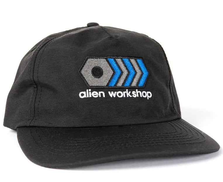 Alien Workshop Bolts Strapback Hat, Black