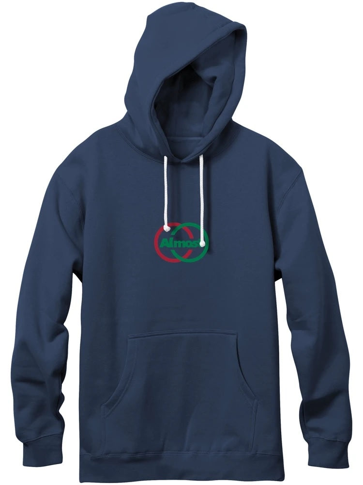 Almost Ivy League Classic Embroidery Hoodie, Navy