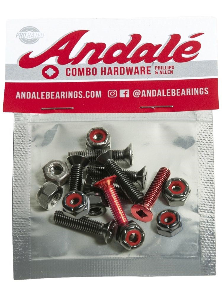 Andale Combo Allen & Phillips Hardware Red 7/8"