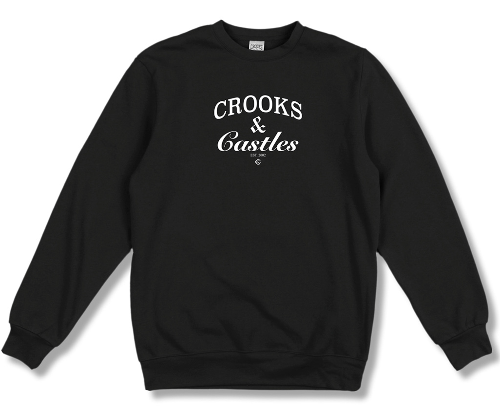 Crooks and Castles Timeless Crew, Black