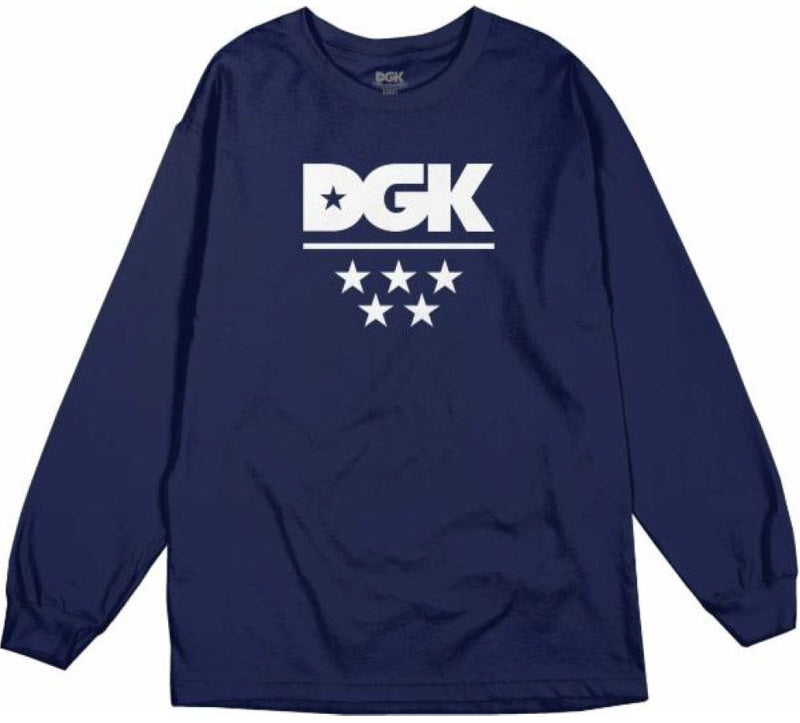 DGK All Star LS Tee, Navy