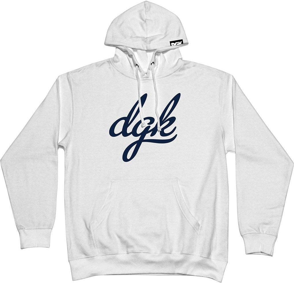 DGK Script Hoodie, White
