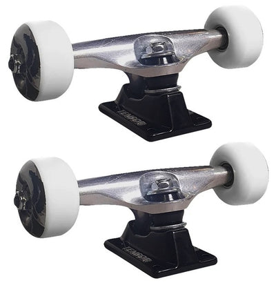 Darkstar Dissent Truck & Wheel Combo Raw Black (Set of 2)