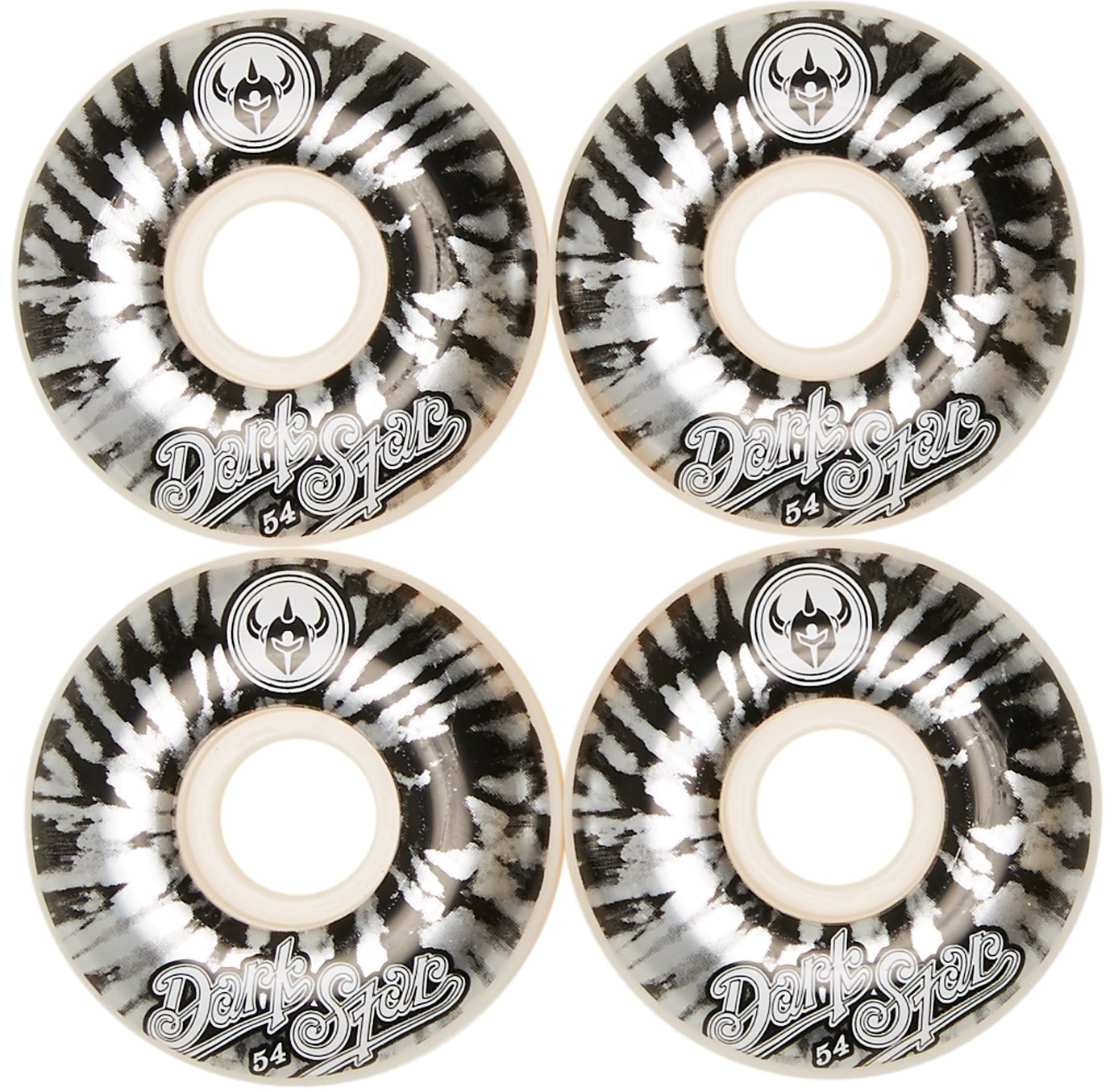 Darkstar Insignia Silver Wheels 54mm