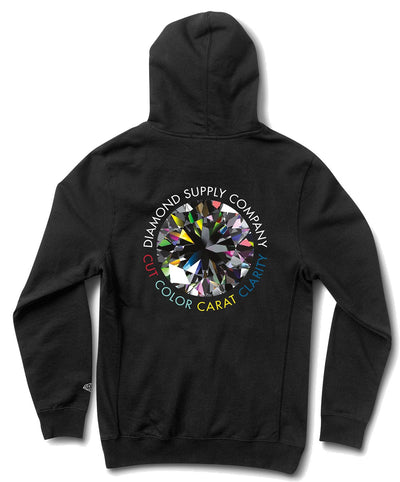 Diamond Supply Co Clarity Hoodie, Black