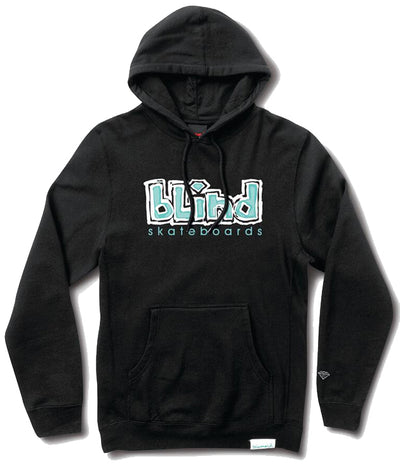 Diamond Supply Co x Blind Embroidered OG Hoodie, Black