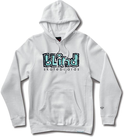 Diamond Supply Co x Blind Embroidered OG Hoodie, White