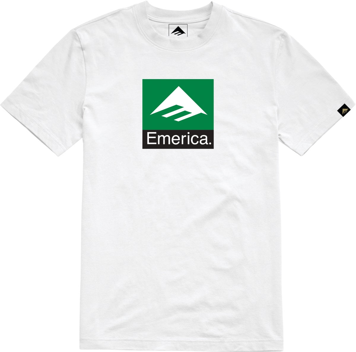 Emerica Classic Combo Tee, White