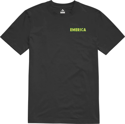 Emerica x Shake Junt Pure Lights Tee, Black