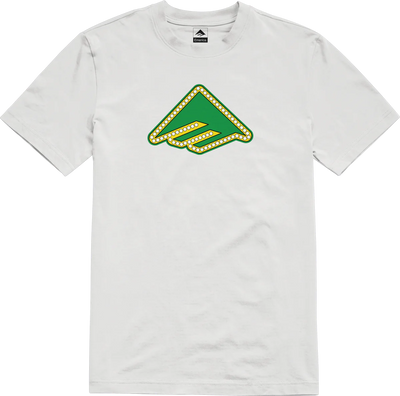 Emerica x Shake Junt Triangle Lights Tee, White