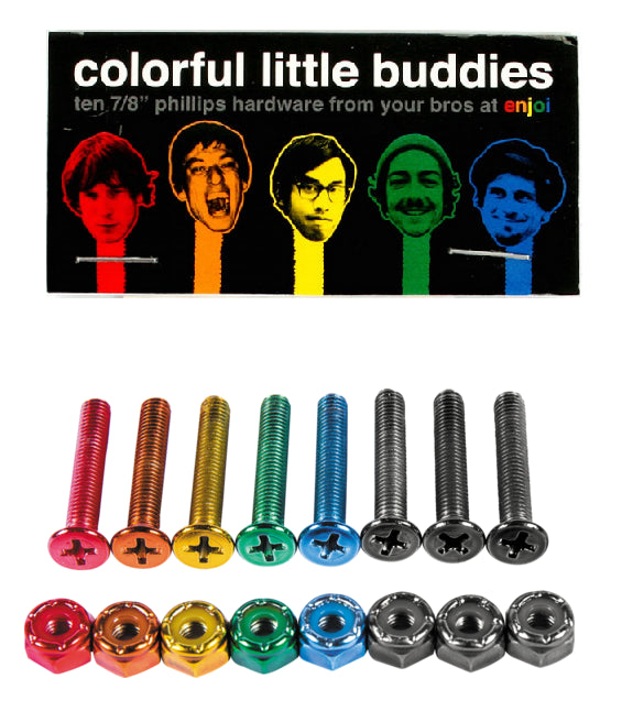 Enjoi Little Buddies 7/8&quot; Phillips Hardware