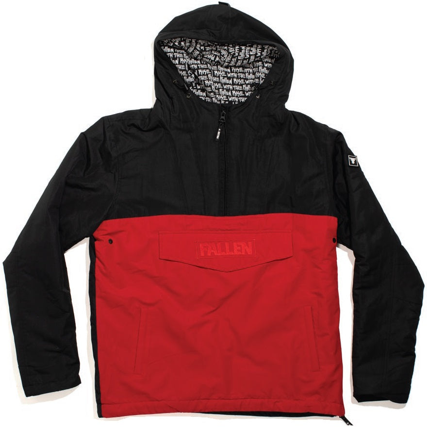 Fallen All Terrain Jacket, Red Black