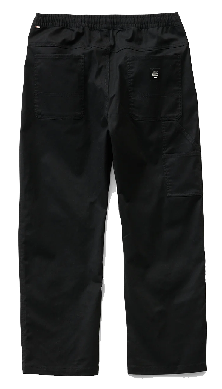 Globe Stray Elastic Waist Pants,  Black