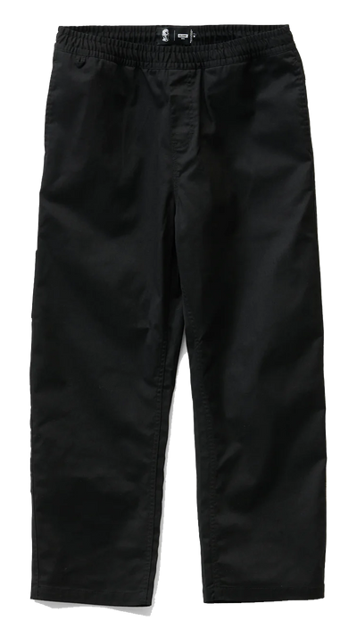 Globe Stray Elastic Waist Pants,  Black