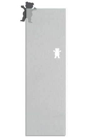 Grizzly Clear Cut Out Bear Griptape