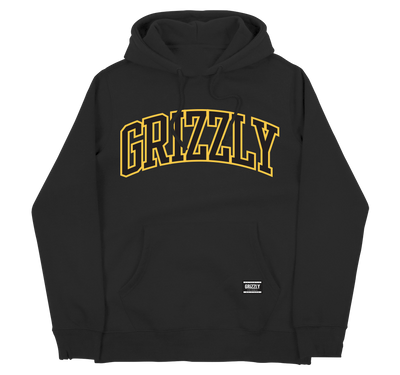 Grizzly University Hoodie, Black