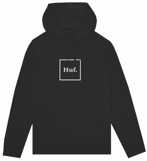 HUF Essentials Box Logo Pullover Hoodie, Black – SK8 Clothing