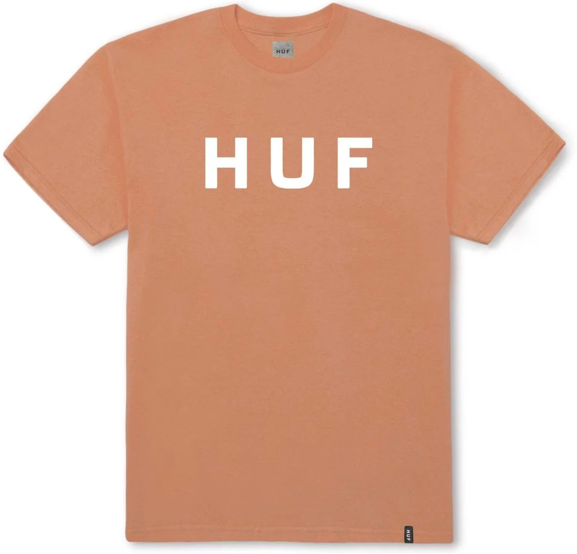 HUF Essentials OG Logo Tee, Canyon Sunset